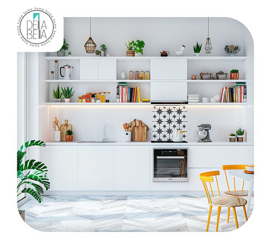 Tiles Astral Estrella Star Vinyl Peel and Stick Wrap Furniture Self Adhesive Film Decal Geometric Decor Kitchens Cabinets Tiles Cupboard Vinyl Wrap for Furniture, Kitchen Cabinets & Home Upcycling