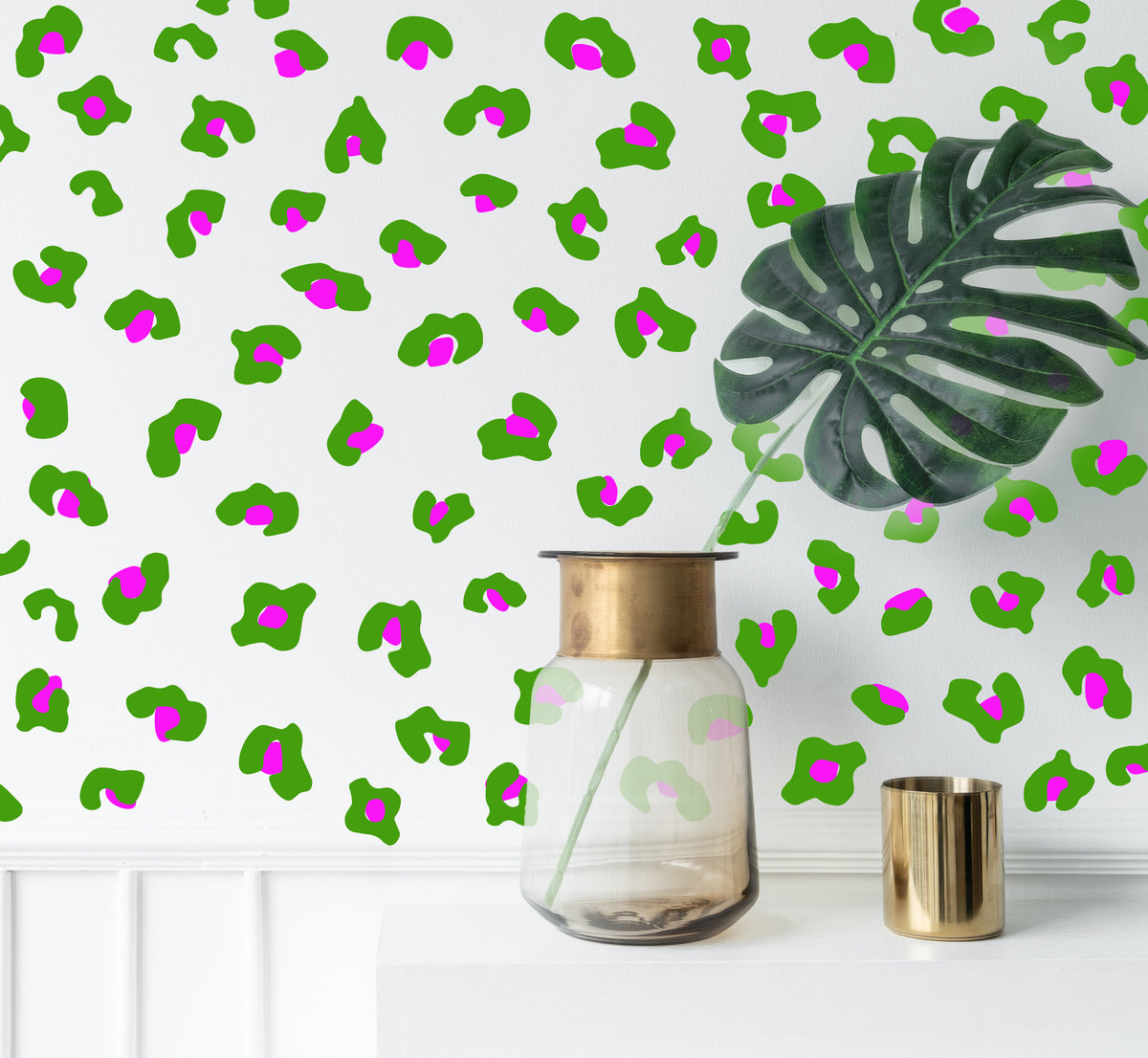 Leopard Print Wall Stickers