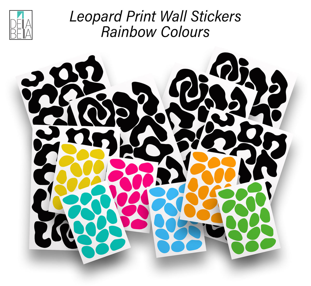 Leopard Print Wall Stickers UK | Animal Print Decals