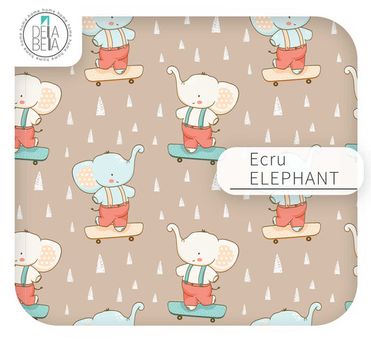 Cute Elephant Playroom Stickers (Fits IKEA® Trofast) | Nursery Storage