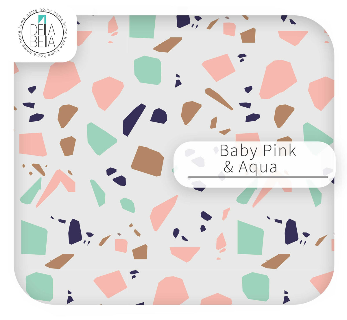 Terrazzo Print Furniture Wraps (Fits IKEA® Trofast) | Modern Playroom