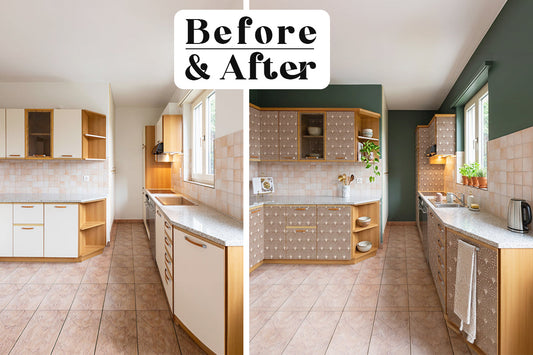 Vinyl Wrap for KITCHEN CABINTES MAKEOVER 