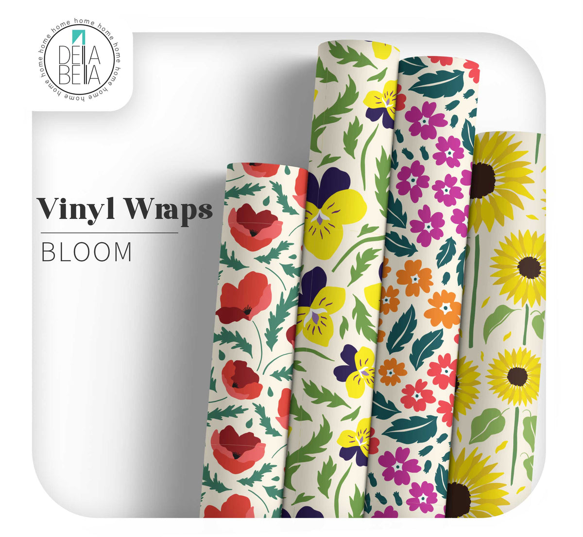 Floral Vinyl Wrap