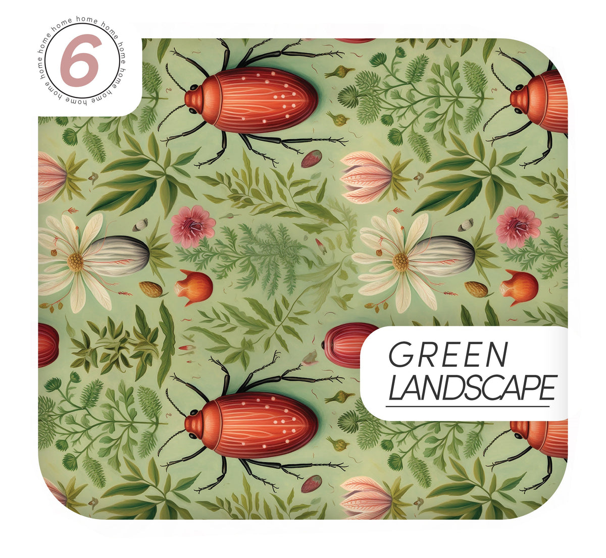Maximalism Decor Beetle Vinyl Wrap