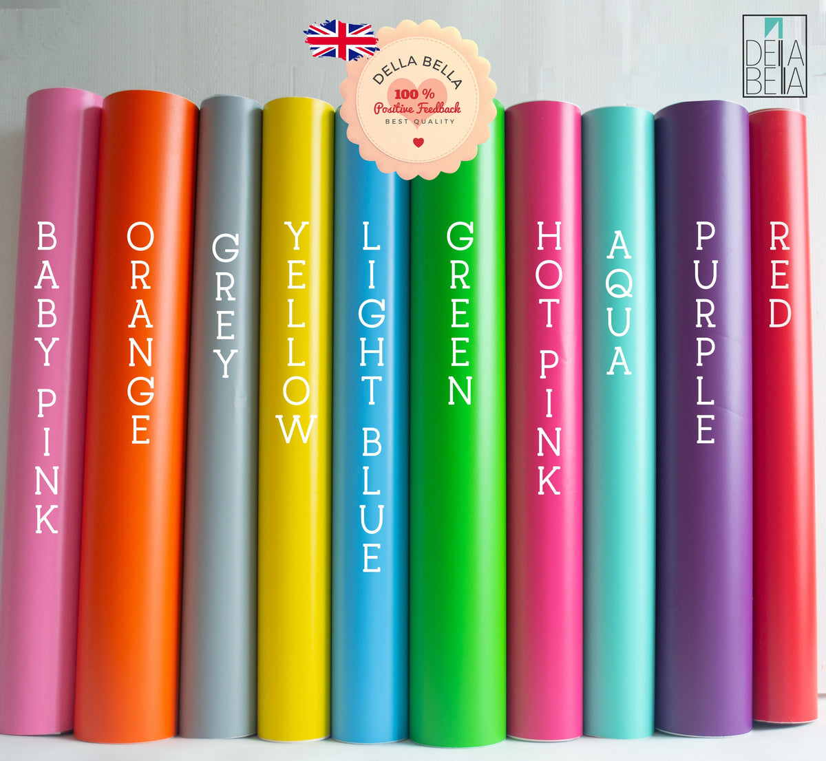 Rainbow Confetti Stick Wall Stickers UK (220pcs)