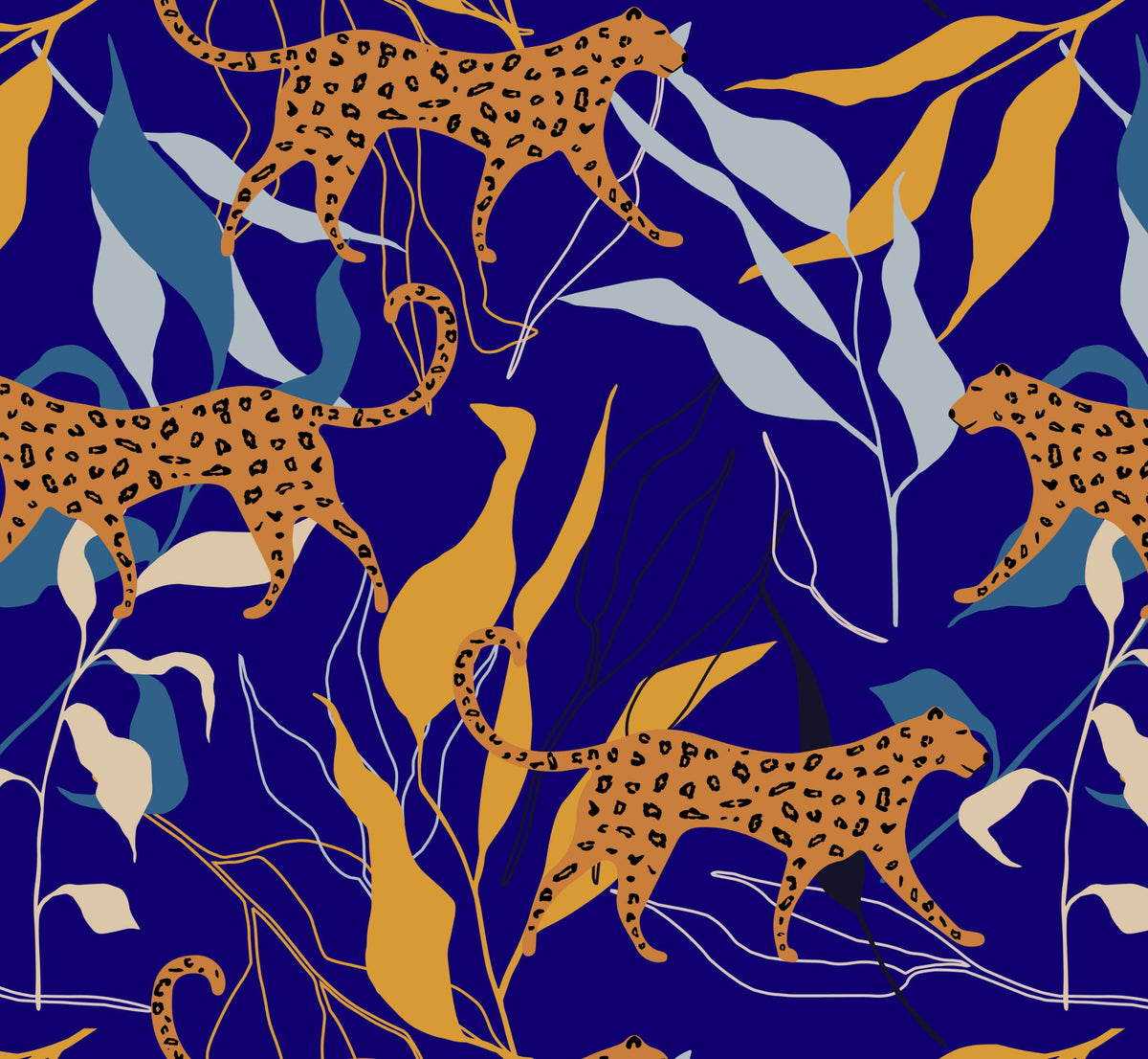 Vinyl Wrap For Furniture Leopard Print Self-Adhesive