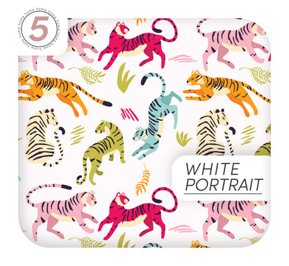 Maximalist Cheetah Print Vinyl Wrap for Furniture