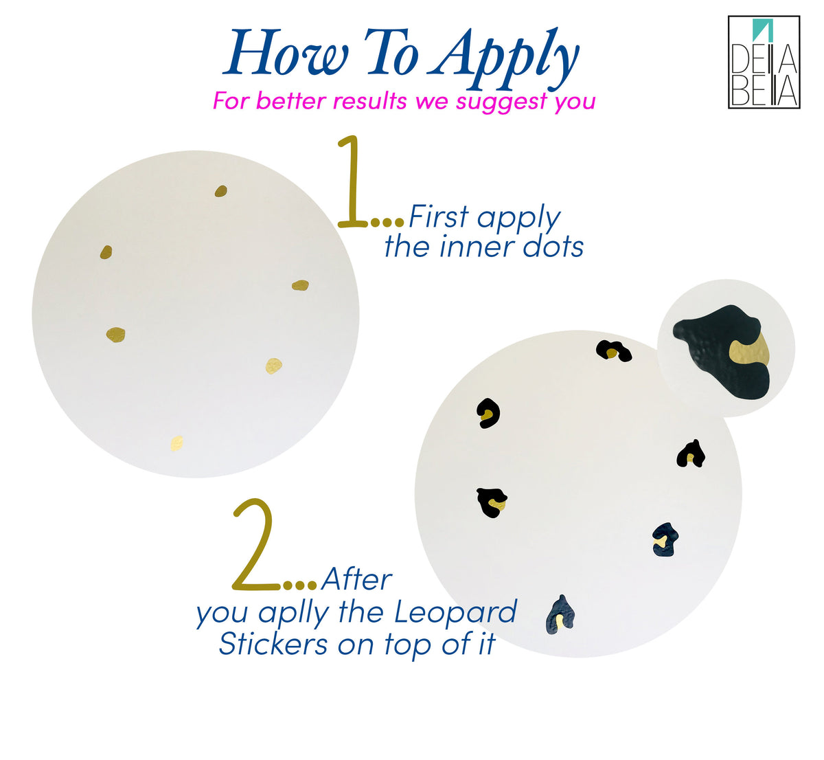 Leopard Print Wall Stickers