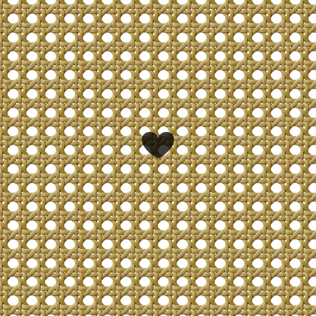 Rattan Vinyl Wrap For Furniture Self Adhesive Film Decal, Home Decor, Walls, Garden furniture, Woven Cane Effect, Upcycling Projects Decor