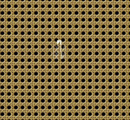 Vinyl Wrapping For Furniture Woven Cane Effect  RattanSelf Adhesive Film Decal, Home Decor, Walls, Kitchen Cabinets, Cupboards Upcycling