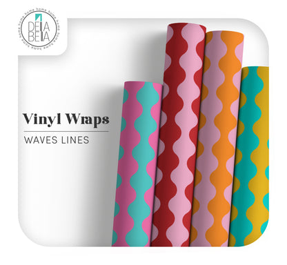 roll of vinyl wrapping for furniture waves 