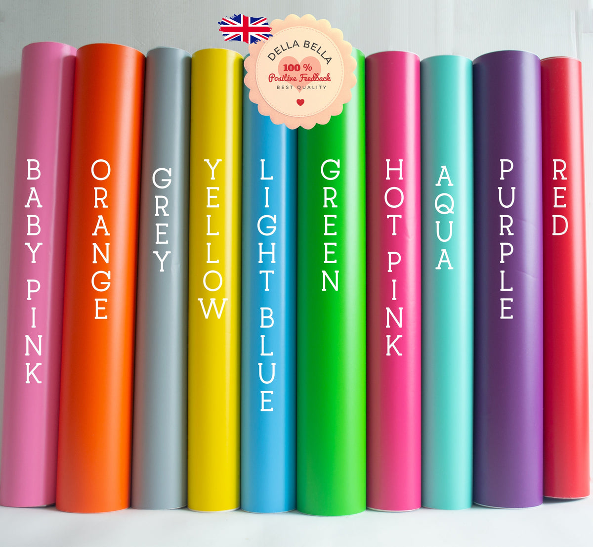 Polka Dot Wall Stickers 110x Rainbow 11 Colours
