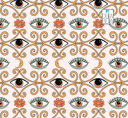 Vinyl Wrap Boho Retro Decor