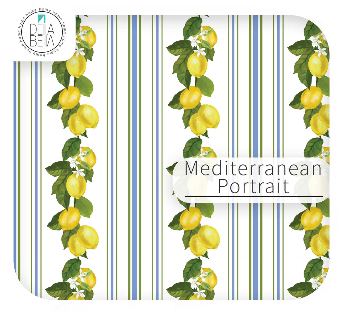 Garden Bows Lemon Vinyl Wrap | Self Adhesive Stickers for Furniture