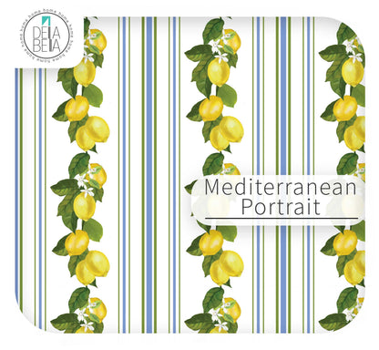 Garden Bows Lemon Vinyl Wrap | Self Adhesive Stickers for Furniture