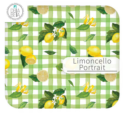 Garden Bows Lemon Vinyl Wrap | Self Adhesive Stickers for Furniture