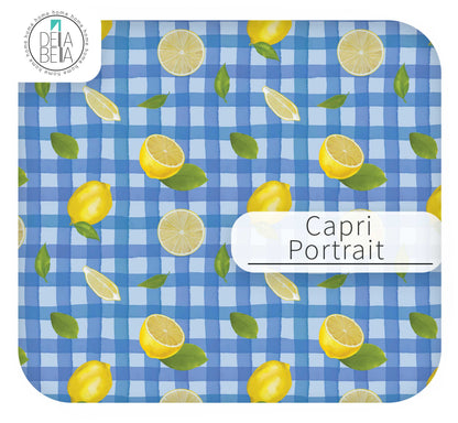 Garden Bows Lemon Vinyl Wrap | Self Adhesive Stickers for Furniture
