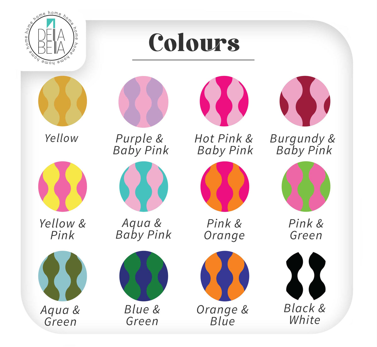 Wiggle Lines Vinyl Furniture Wraps (Fits IKEA® Trofast) | Fun Playroom Decor