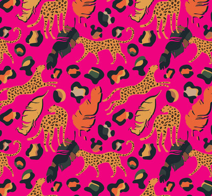 Leopard Print Self-Adhesive Vinyl Wrap for Furniture