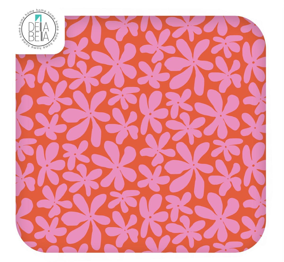 UK sourced floral sticky back plastic for DIY furniture