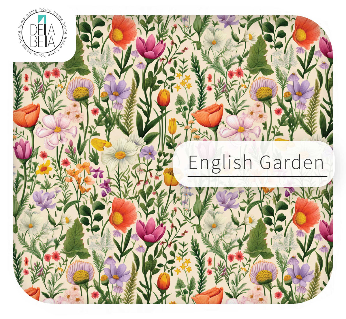 Floral Wildflower Storage Stickers (Fits IKEA® Trofast) | Girls Nursery