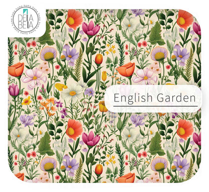 Floral Wildflower Storage Stickers (Fits IKEA® Trofast) | Girls Nursery