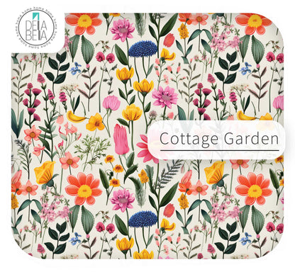 Floral Wildflower Storage Stickers (Fits IKEA® Trofast) | Girls Nursery
