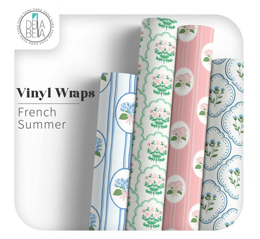 Roll of floral sticky back plastic for furniture UK