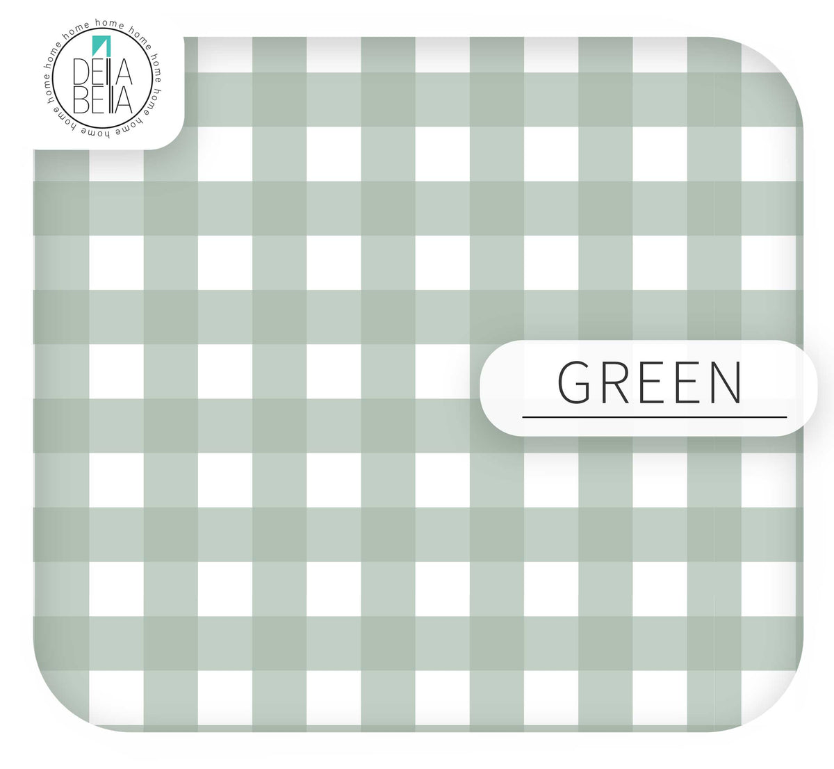 Gingham Table & Chair Stickers (Fits IKEA® LÄTT)