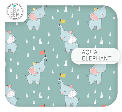 Cute Elephant Playroom Stickers (Fits IKEA® Trofast) | Nursery Storage