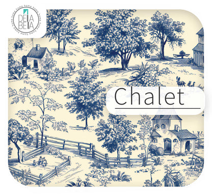 French Toile Storage Box Stickers (Fits IKEA® Trofast) | Classic Nursery