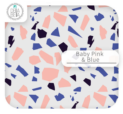 Terrazzo Print Furniture Wraps (Fits IKEA® Trofast) | Modern Playroom