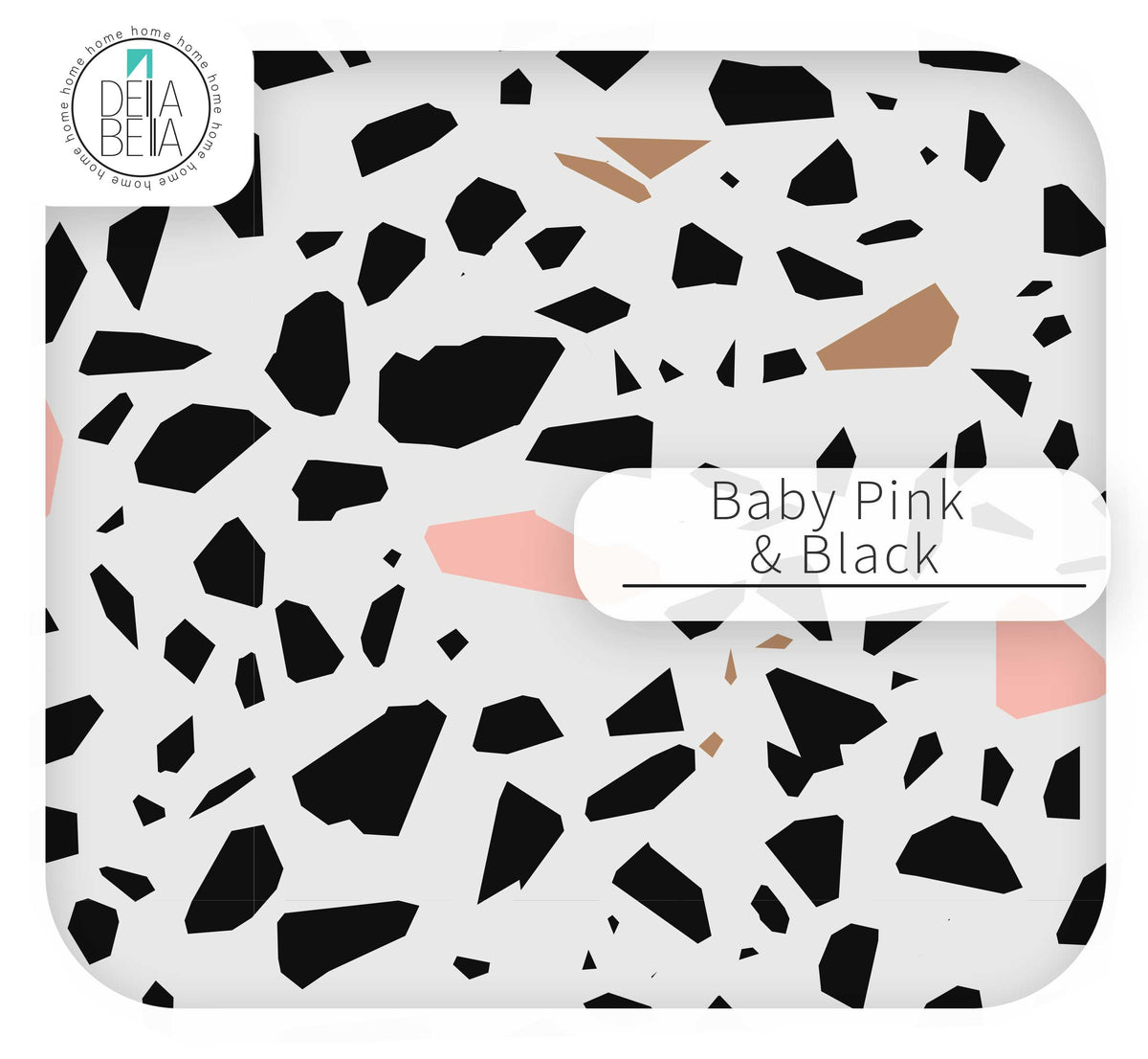 Terrazzo Print Furniture Wraps (Fits IKEA® Trofast) | Modern Playroom