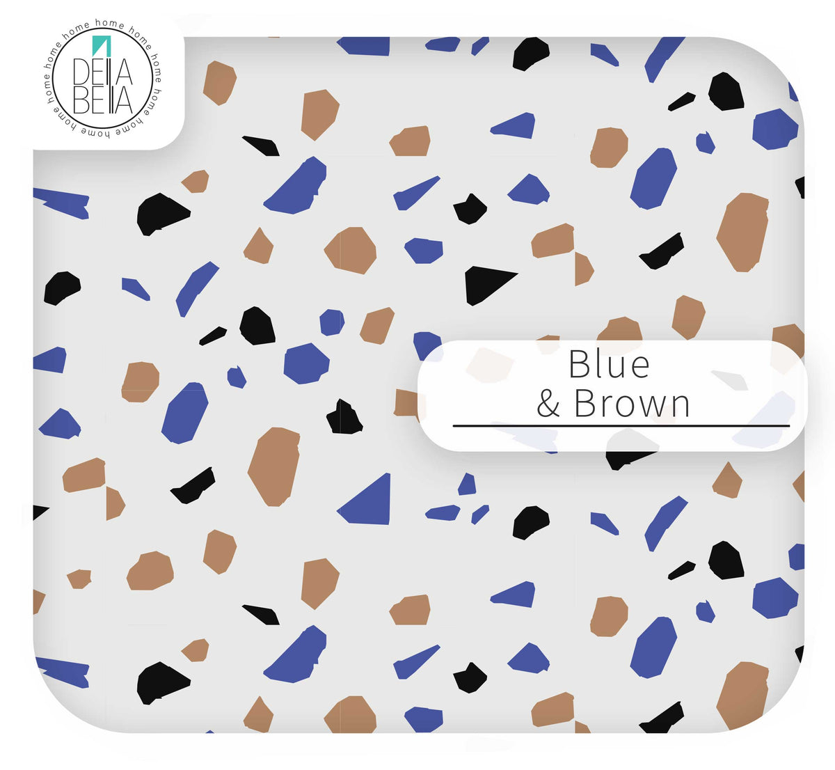 Terrazzo Print Furniture Wraps (Fits IKEA® Trofast) | Modern Playroom