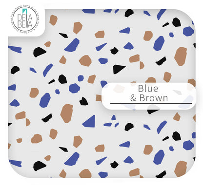 Terrazzo Print Furniture Wraps (Fits IKEA® Trofast) | Modern Playroom