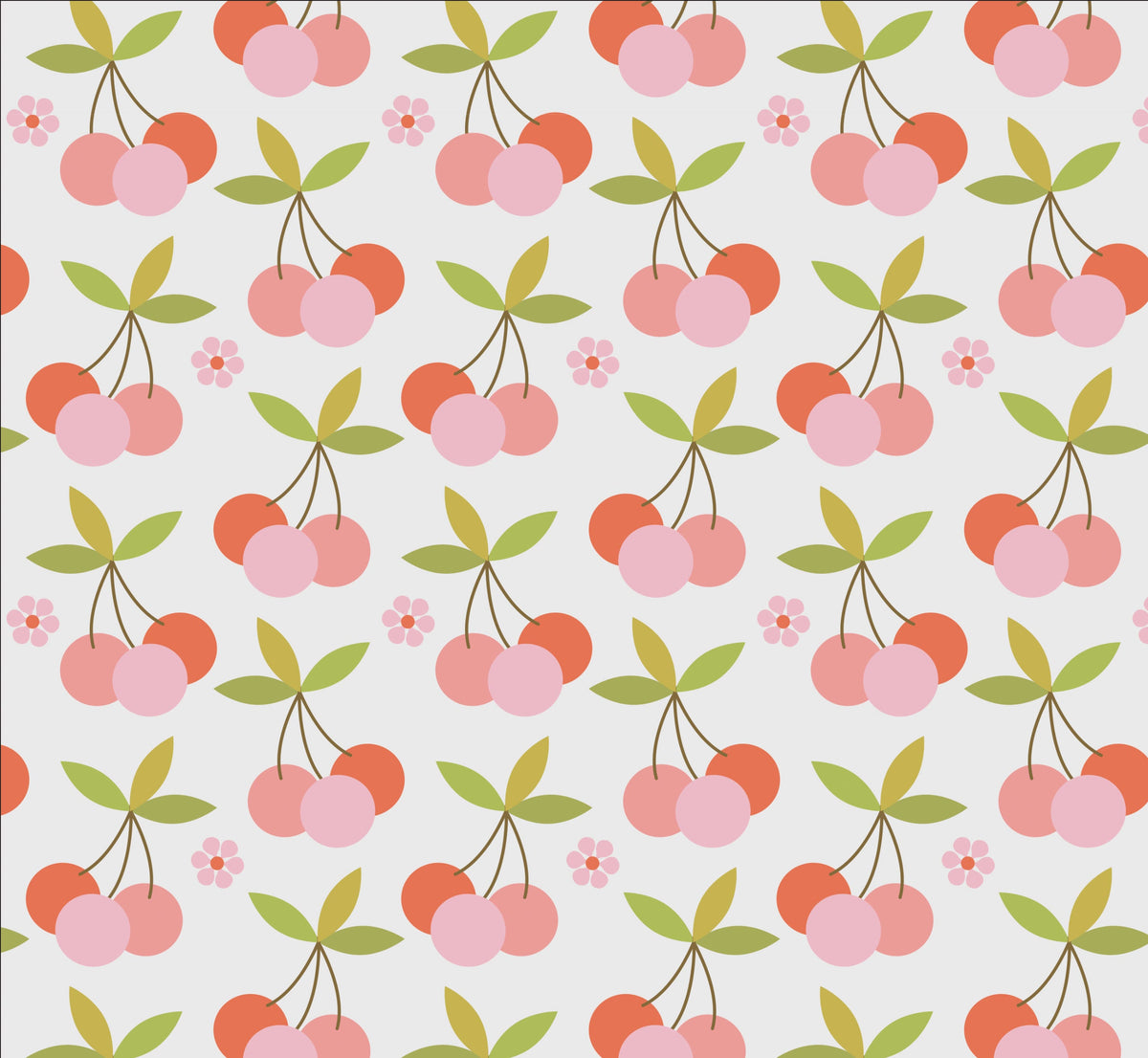 Vinyl Wrap Sticky Back Plastic Vintage Retro Furniture Kitchen Fridge Wrapping Worktop Upcycling Self Adhesive Film Projects Fruits Cherries