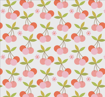 Vinyl Wrap Sticky Back Plastic Vintage Retro Furniture Kitchen Fridge Wrapping Worktop Upcycling Self Adhesive Film Projects Fruits Cherries