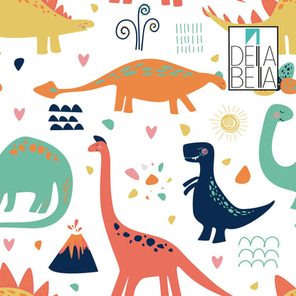 Dino Boho 2 Modern Art Kids Nursery Vinyl Wrap For FurnitureSelf Adhesive Film Decal, Home Decor, Walls, Laptop, Doors & Upcycling Projects