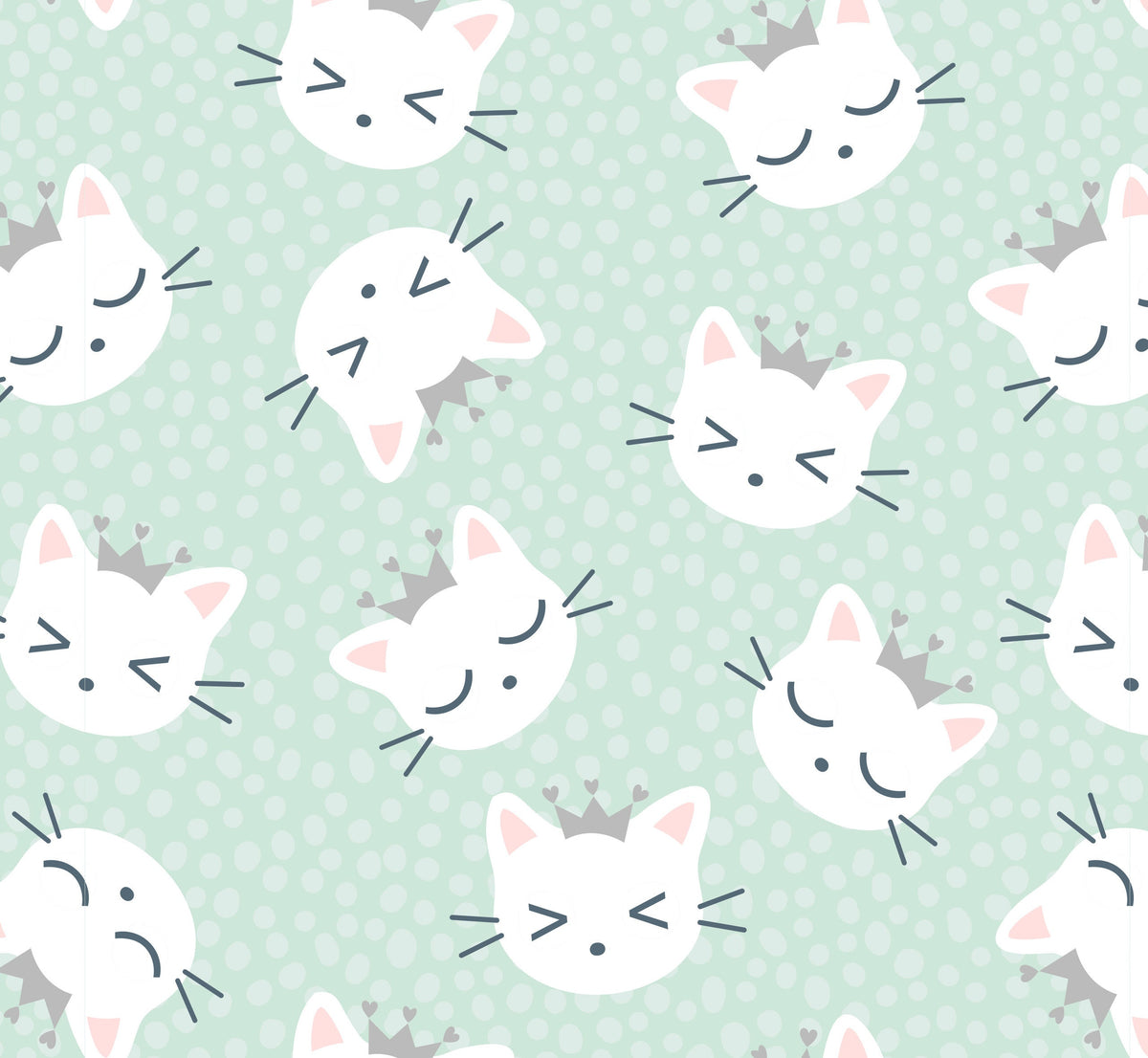Vinyl Wrapping Nursery Queen Cat Boy Girls Baby room  Furniture Self Adhesive Film Decal Home Decor Walls Laptop Doors & Upcycling Projects