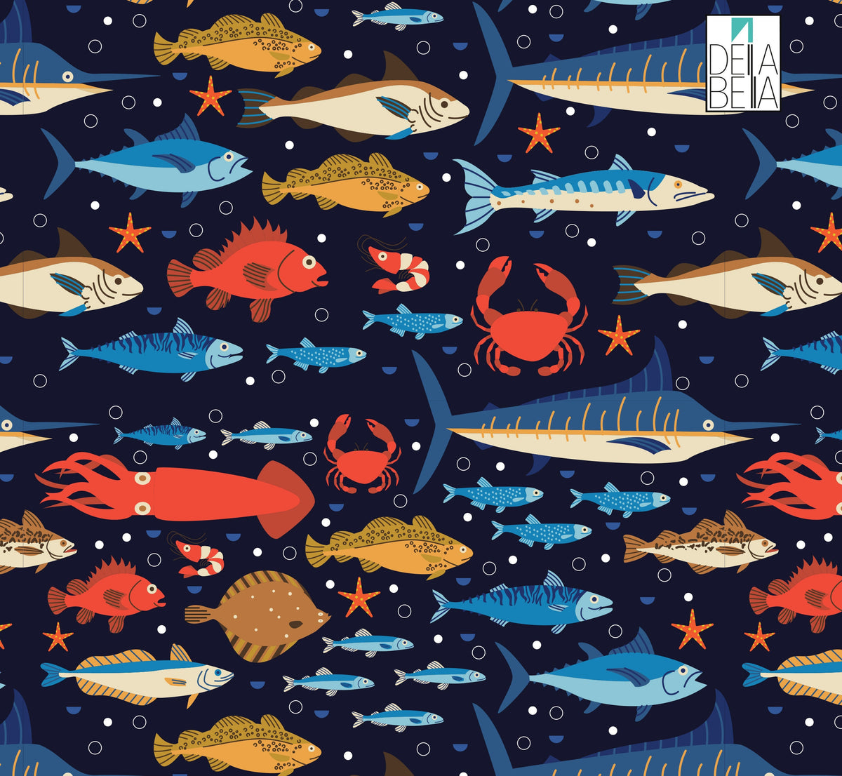 Vinyl Wrapping For Furniture Fish Shark Sea Maritime Vinyl Self Adhesive Film Decal Home Decor Laptop Doors & Upcycling Projects Summer 23
