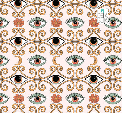 Vinyl Wrap Boho Retro Decor