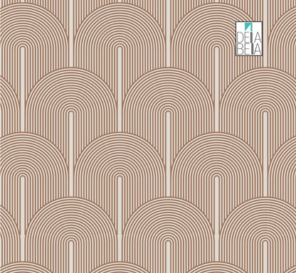 Boho, Arches, Vinyl Wrap for Furniture, Lines, Kitchen Cabinets, Modern, Retro Decor, Fridge Wrap,Vinyl Wrapping , Upcycling Projects 2023