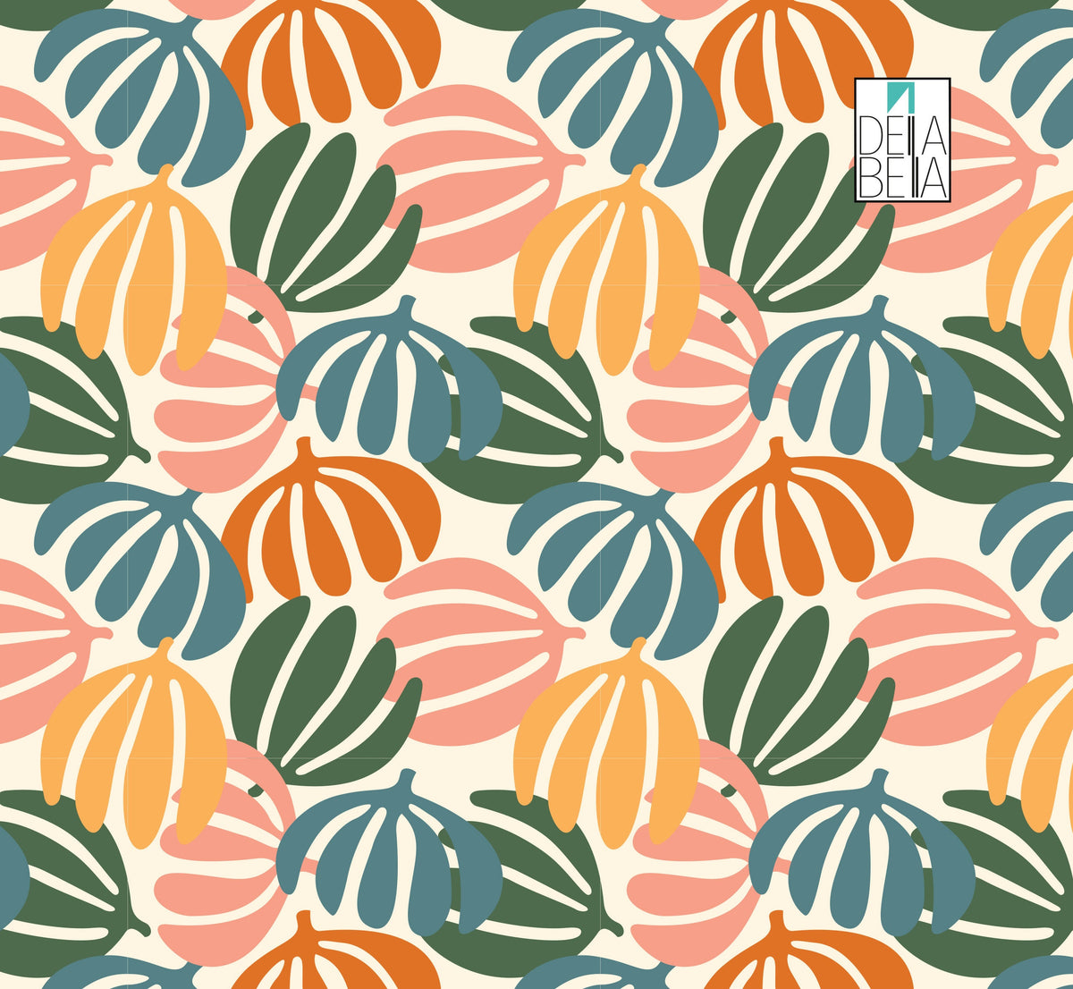 Floral patterns on premium furniture wrap material