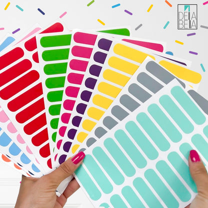 Confetti Wall Stickers 220x Sprinkles  (11 colours/ 20 of each colour)