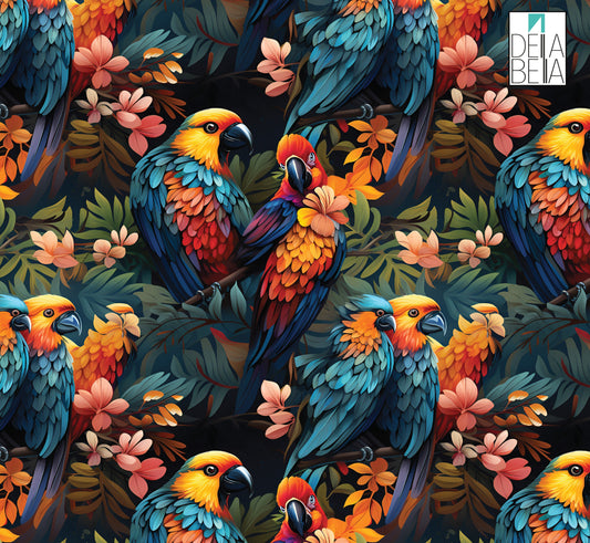 Birds Maximalist Upcycling, Decor Vinyl Wrapping for Furniture Watercolour Flower Backsplash Cabinets Tiles Self Adhesive Sticky Back Peel