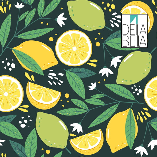 Vinyl Wrap Sticky Back Plastic Vintage Furniture Kitchen Fridge Wrap Home Decor Kitchen Worktop Upcycling Citrus Botanical Wrapping Lime