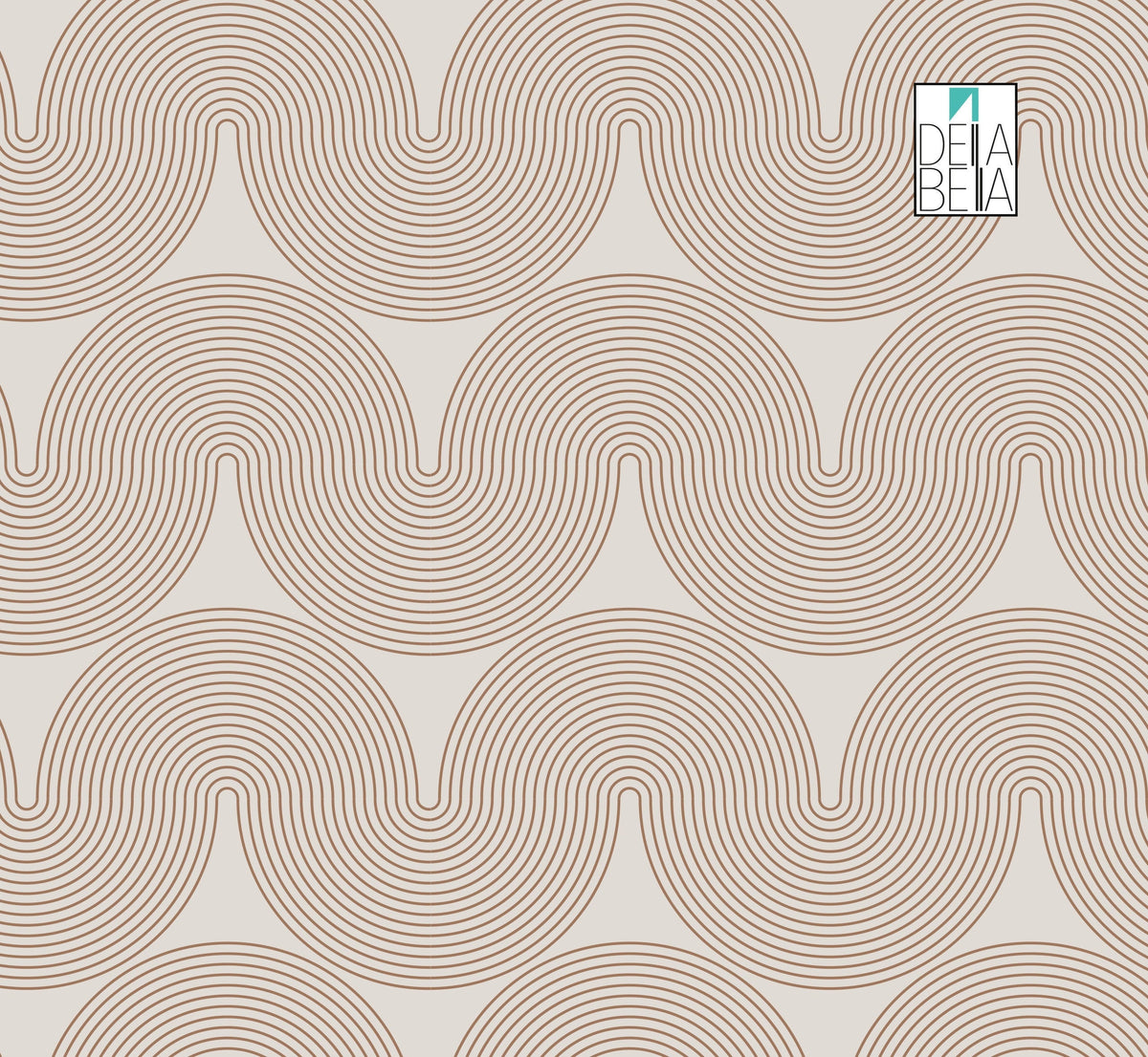 Minimalist Arch Pattern Vinyl Wrap | Self-Adhesive Sticky Back Plastic
