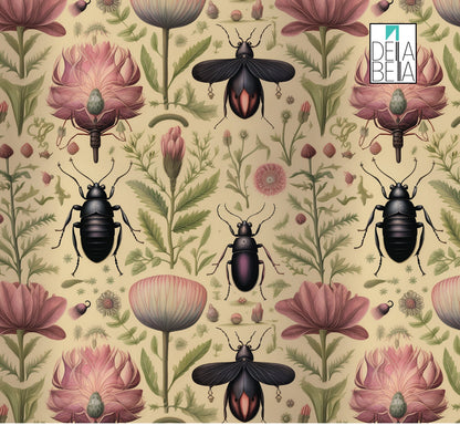Wrap Maximalist Self Adhesive Vinyl Stick Back Peel Decor Vinyl Wrap for Furniture, Kitchen Cabinets & Home Upcycling