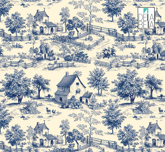 Vintage Toile Antique French Self Adhesive Vinyl Wrapping Wardrobe Classical Chest of Drawers Drinks Cabinet Tables Vintage Style Wraps