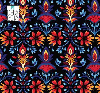 IKAT Maximalist Peel and Stick Vinyl Wrap for Furniture & Cabinets
